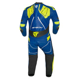 R-TECH RISING STAR 1 PC MONO DE MOTO HOMBRE AZUL AMARILLO FLOUR