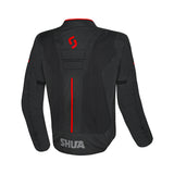 SHUA GRAVITY LITE JAQUETE TEXTIL HOME NEGRE VERMELL