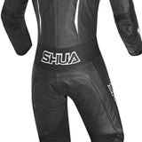 SHUA INFINITY 1PC MONO DE MOTO MUJER NEGRO BLANCO