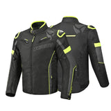 R-TECH KNIGHT RIDER 3 IN 1 TEXTIL JAQUETES DE MOTO HOMES NEGRE ANTRACITA GROC