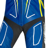 R-TECH RISING STAR 1 PC MONO DE MOTO HOMBRE AZUL AMARILLO FLOUR