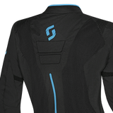 SHUA GRAVITY MESH LITE DONA JAQUETE TEXTIL NEGRE TURQUESE