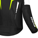 BELA SPRINTER CHAQUETA DE MOTO TEXTIL HOMBRE NEGRO AMARILLO FLUOR