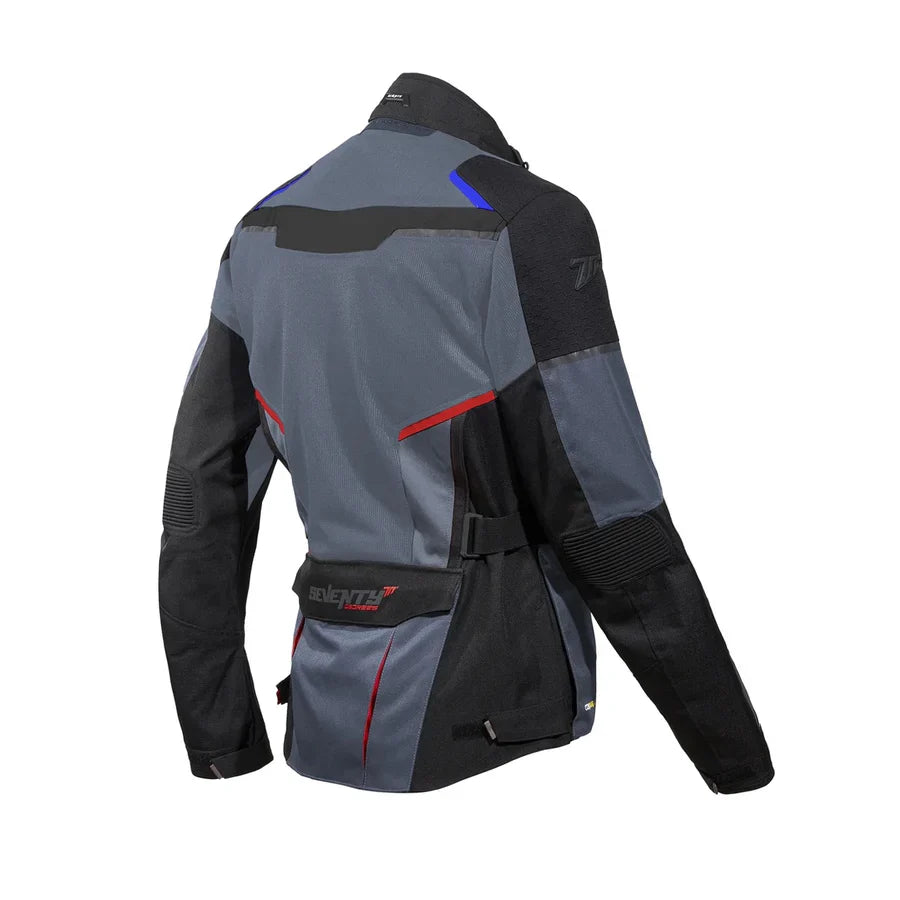 Chaqueta Adventure Hombre Atacama SD-JT70 Seventy Gris/Rojo/Azul