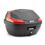 GIVI ML B37 BLADE MALETA NEGRA Base Reflectores Rojos 37 L - Accesorios