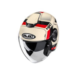 HJC i40N VELU MC1 Casco Jet Abierto Para Scooter