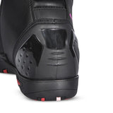 BELA STRIP CUIR GIRA DONA BOTA DE MOTO NEGRE ROSA