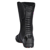 BELA STRIP CUIR GIRA DONA BOTA DE MOTO NEGRE ROSA