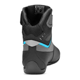 BELA BLAZE CUIR BOTA DE MOTO DONA NEGRE GRIS TURQUOISE