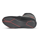 BELA BLAZE CUIR URBAN BOTA DE MOTO NEGRE GRIS VERMELL