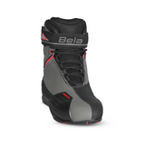 BELA BLAZE CUIR URBAN BOTA DE MOTO NEGRE GRIS VERMELL