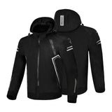 BELA BREEZE SOFTSHELL JAQUETE DE MOTO NEGRO GRIS