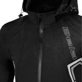 BELA BREEZE SOFTSHELL JAQUETE DE MOTO NEGRO GRIS