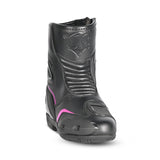 BELA FASTER 2.0 CARRERES BOTA DE MOTO DONA NEGRE ROSA