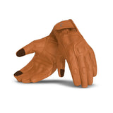 BELA APOLO GUANTES DE MOTO PIEL VERANO MUJER MARRON
