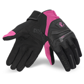 BELA STAR TEXTILE GUANTS DE MOTO SENYORA ROSA NEGRE