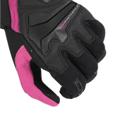 BELA STAR TEXTILE GUANTS DE MOTO SENYORA ROSA NEGRE