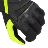 BELA STAR TEXTILE GUANTS DE MOTO HOMES NEGRE GROC