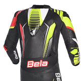 BELA ARAGONE 1PC HELITE AIR PRO MONO MOTO DE HOME NEGRE VERMELL GROC