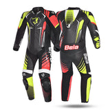 BELA ARAGONE 1PC HELITE AIR PRO MONO MOTO DE HOME NEGRE VERMELL GROC