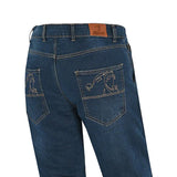 BELA - Pantalón Jeans Crack Azul Vaquero