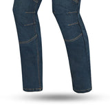 BELA - Pantalón Jeans Crack Azul Vaquero