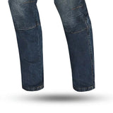 BELA - Pantalón Textil Denim CE Trophy (MXD-402) Blau