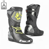 BELA RACE PRO (R-6) CARRERES BOTA DE MOTO NEGRE GRIS F,GROC