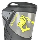 BELA RACE PRO (R-6) CARRERES BOTA DE MOTO NEGRE GRIS F,GROC