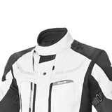 BELA TRANSFORMER 3IN1 TEXTILE JAQUETE DE MOTO HOMES ICE GRIS NEGRO