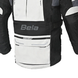 BELA TRANSFORMER 3IN1 TEXTILE JAQUETE DE MOTO HOMES ICE GRIS NEGRO