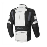 BELA TRANSFORMER 3IN1 TEXTILE JAQUETE DE MOTO HOMES ICE GRIS NEGRO