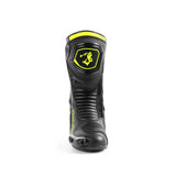 BELA - Botas Piel Thunder Racing Negro/Amarillo Fluor