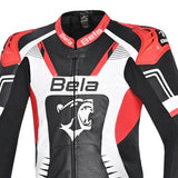 BELA X RACE MONO 1PC MOTO DE HOME NEGRE BLANC VERMELL