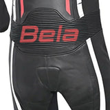 BELA X RACE 1 PC MONO DE MOTO NEGRO BLANCO ROJO