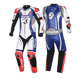 BELA X RACE 1PC MONO DE MOTO BLANCO NEGRO AZUL