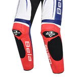 BELA X RACE 1PC MONO DE MOTO BLANCO NEGRO AZUL