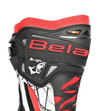 BELA RIDER GP-1 CARRERES BOTA DE MOTO NEGRE VERMELL