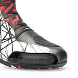 BELA RIDER GP-1 CARRERES BOTA DE MOTO NEGRE VERMELL