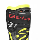 BELA AIR RIDER GP-1 CARRERES BOTA DE MOTO NEGRE F,GROC