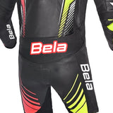 BELA ARAGONE 1PC MONO MOTO DE HOME NEGRE VERMELL GROC