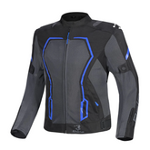 BELA ARTREX AIR 2.0 JAQUETE DE MOTO NEGRO GRIS AZUL
