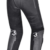 BELA BEAST PANTALON CUIR HOME NEGRE ANTHIRA BLANC
