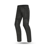 BELA BOSTON WAX JEANS DE MOTO HOMES NEGRE