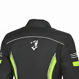 BELA BRADLEY CHAQUETA DE MOTO DE TEXTIL MUJER NEGRO AMARILLO FLOUR