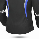 BELA BRADLEY TAXTILE JAQUETE DE MOTO SENYORA NEGRO AZUL
