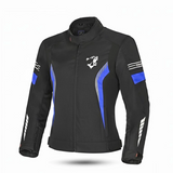 BELA BRADLEY TAXTILE JAQUETE DE MOTO SENYORA NEGRO AZUL