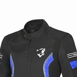 BELA BRADLEY TAXTILE JAQUETE DE MOTO SENYORA NEGRO AZUL