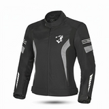BELA BRADLEY TAXTILE JAQUETE DE MOTO SENYORA NEGRO GRIS