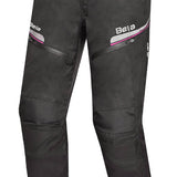 BELA CALM DIGGER PANTALON DE MOTO MUJER TEXTIL 30L NEGRO ROSA